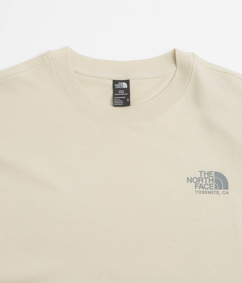 The North Face Plant And Flora Oversized T-Shirt in Desert Stone