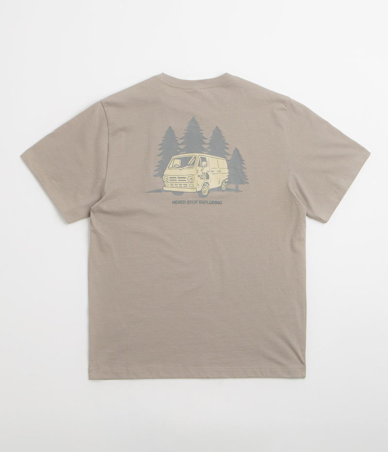 The North Face Van Life Relaxed T-Shirt in Stone Slab