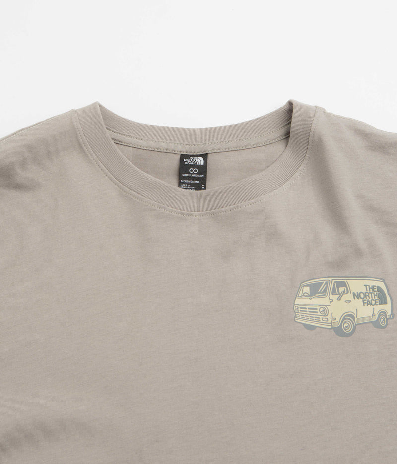 The North Face Van Life Relaxed T-Shirt in Stone Slab