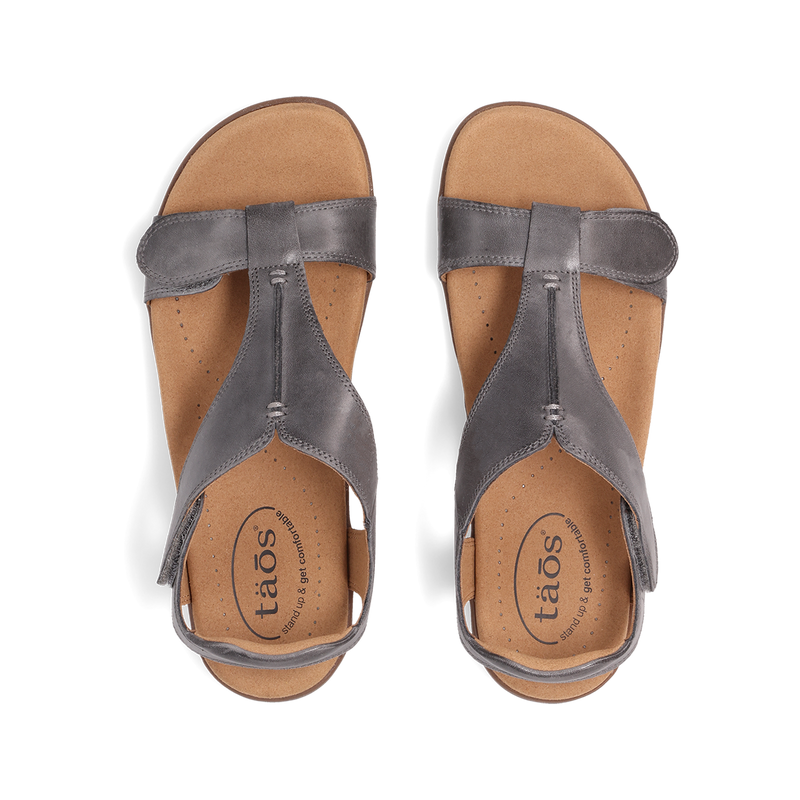Top down image of Taos Footwear The Show Steel Size 6