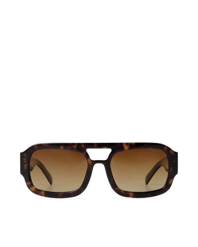 THE SUKI - DARK HAVANA TORT-CHOC FADE-SUNGLASSES-BANBE-Billini
