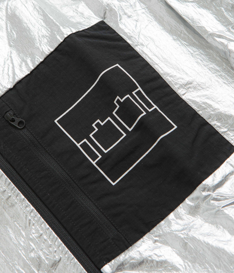 The Trilogy Tapes Lightweight Jacket in Silver