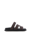THEO - DARK CHOCOLATE-BLACK-Sandals-Billini-Billini