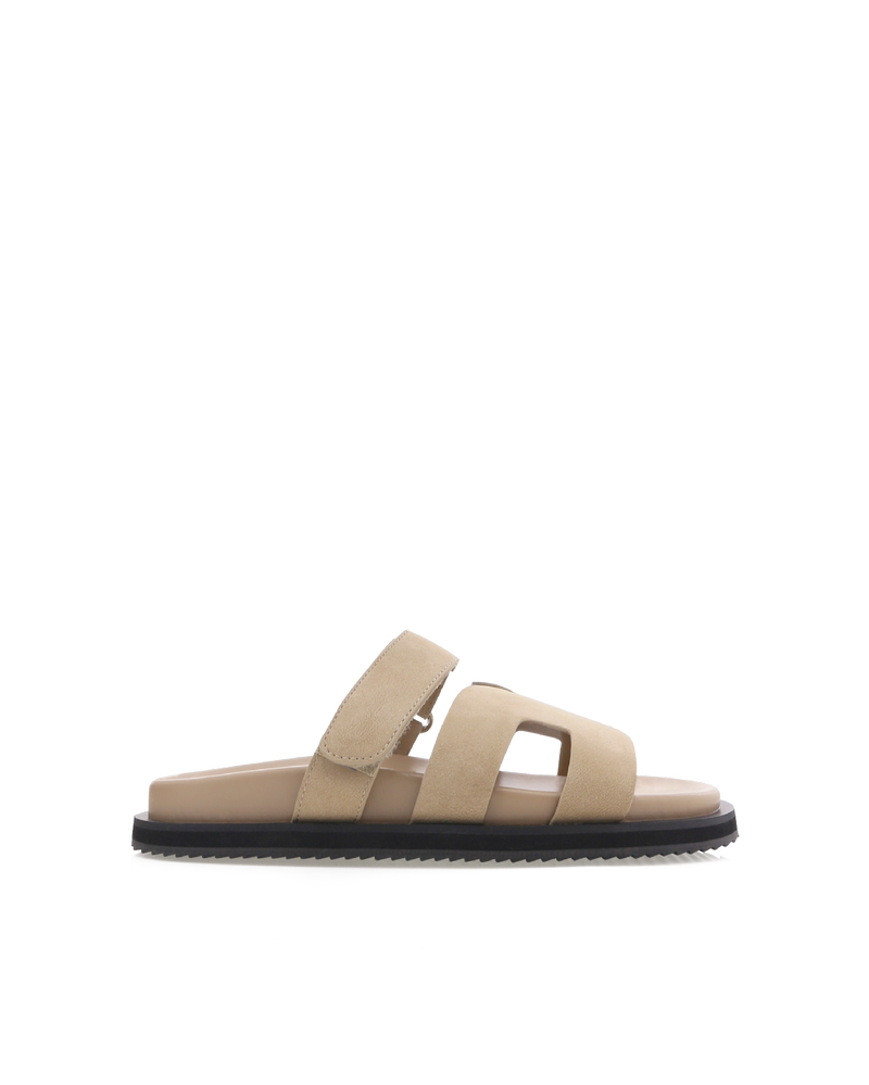 THEO - TAUPE NUBUCK-Sandals-Billini-Billini