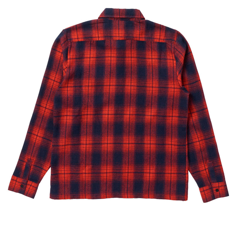 There Sally Long Sleeve Flannel Shirt - Red Plaid