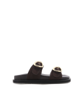 THERESA - DARK CACAO SUEDE-Sandals-Billini-Billini