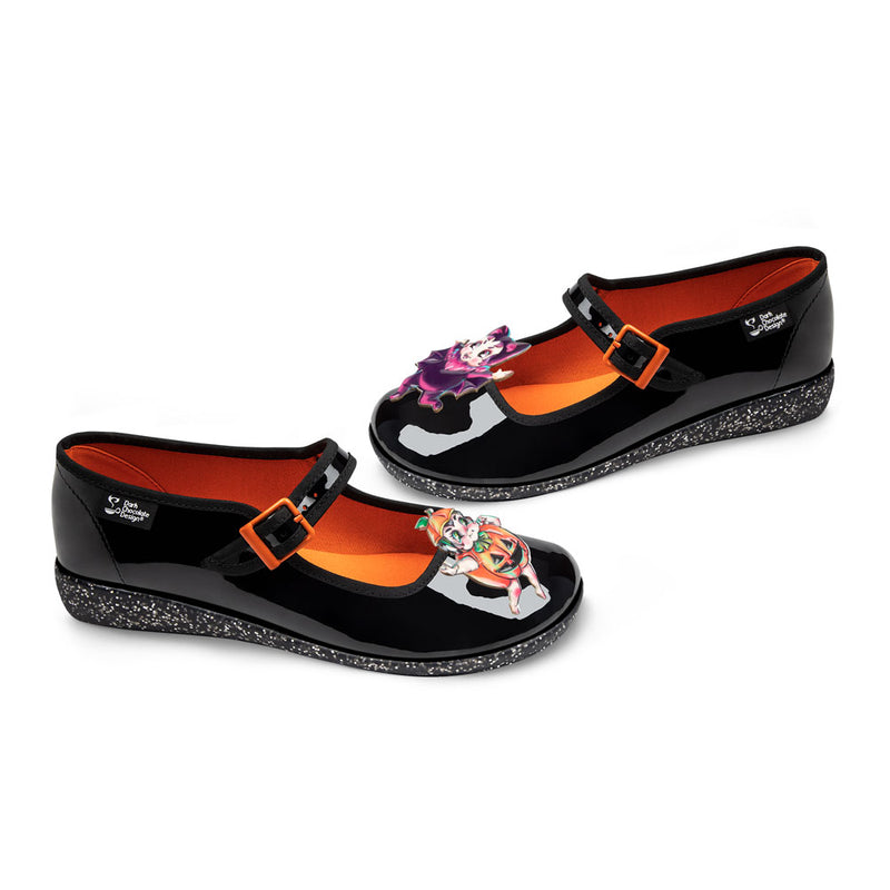 Tiny Terrors Women's Mary Jane Flats