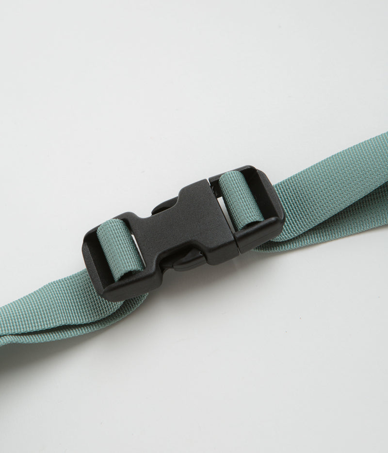 Topo Designs Mountain Waist Pack in Pond Blue and Spice
