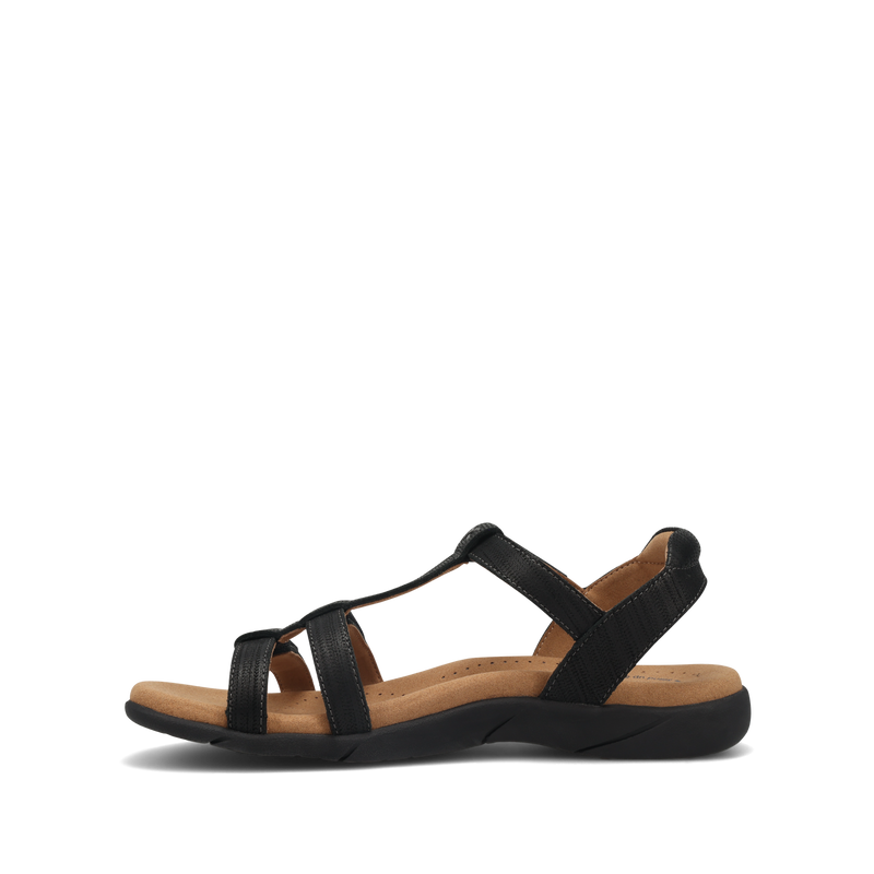 Side angle image of Taos Footwear Trophy 2 Black Emboss Size 6