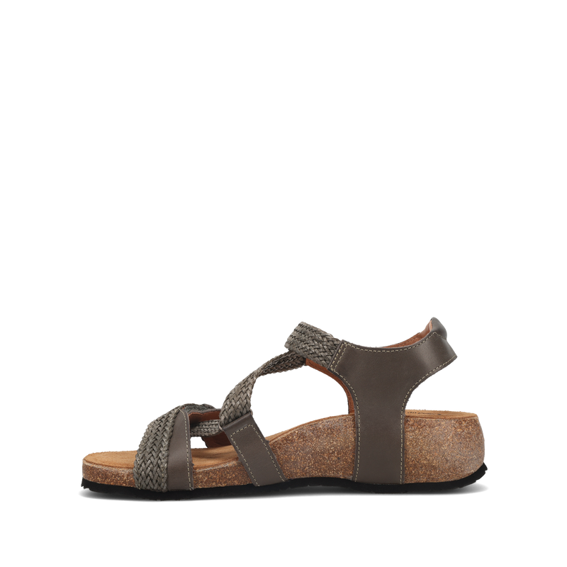 Side angle image of Taos Footwear Trulie Dark Grey Size 36