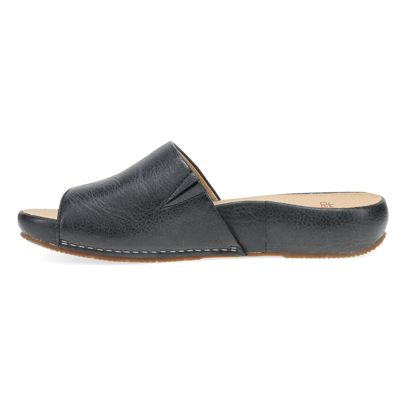 Side image of Twyla Black Leather