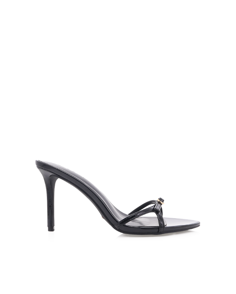UMAY - BLACK PATENT-Heels-Billini-Billini