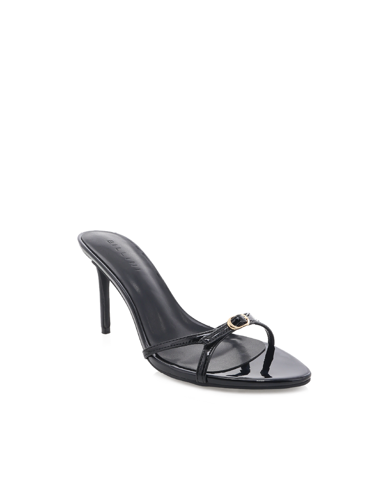 UMAY - BLACK PATENT-Heels-Billini-Billini