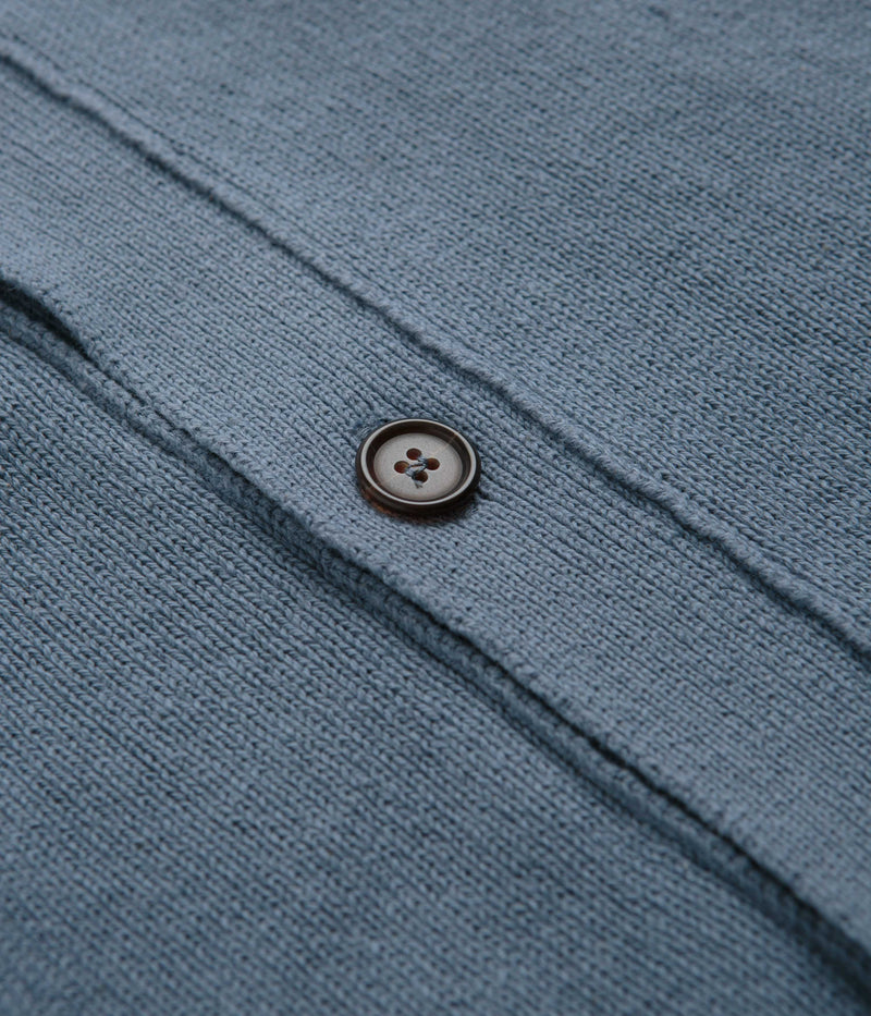 Universal Works David Cardigan in Chambray