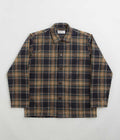 Universal Works Easy Jacket in Navy and Green