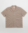 Universal Works Road Shirt in Brown