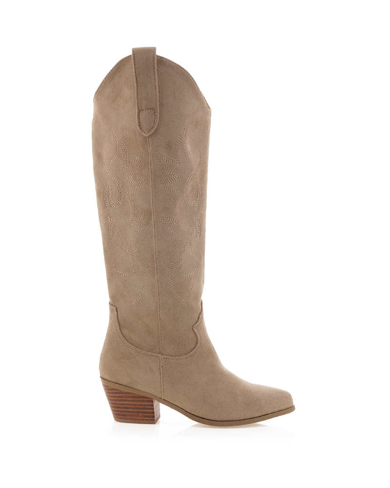 URSON - BISQUE SUEDE-Boots-Billini-Billini