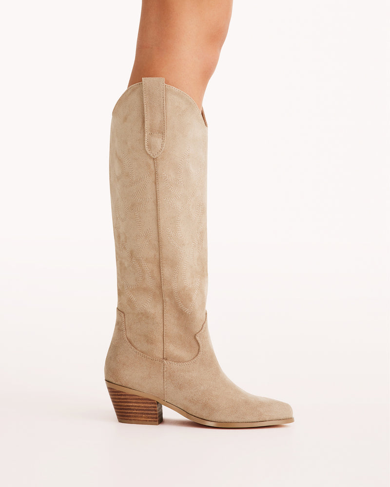URSON - BISQUE SUEDE-Boots-Billini-Billini
