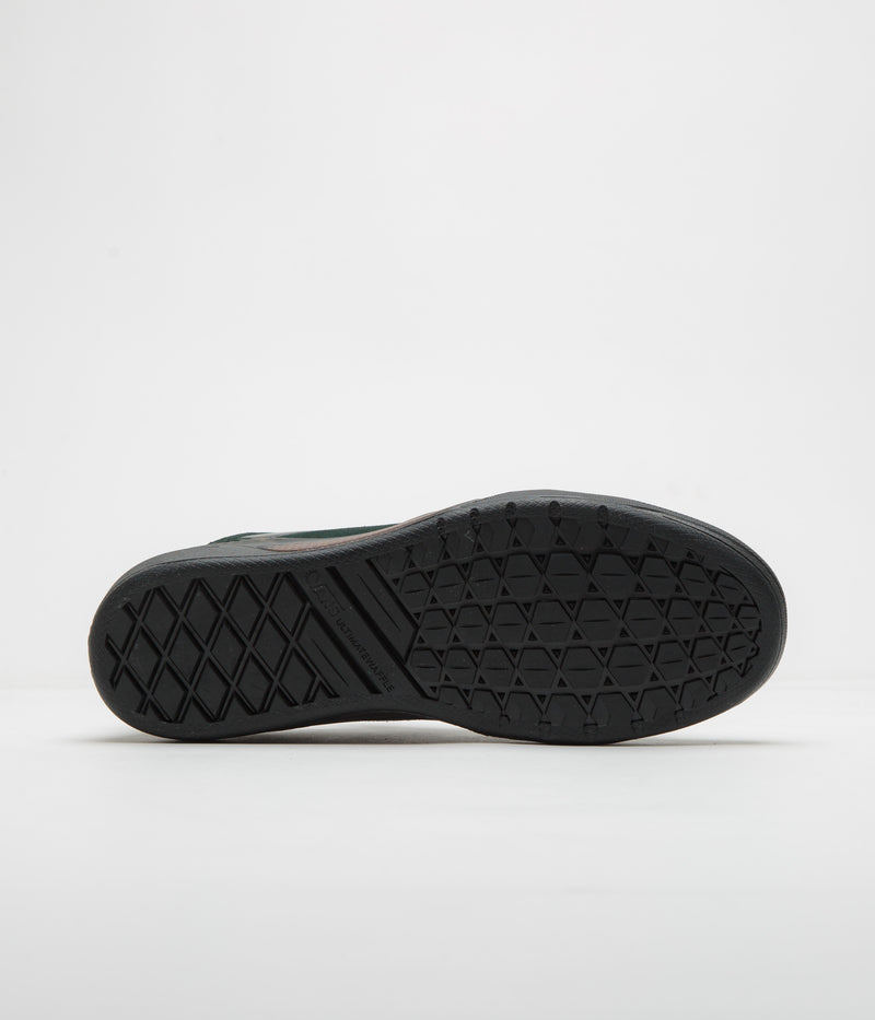 Vans BMX Peak Shoes in Black and Evergreen