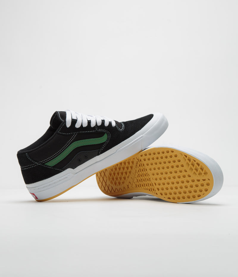 Vans BMX Style 114 Shoes in Sport Green and Black