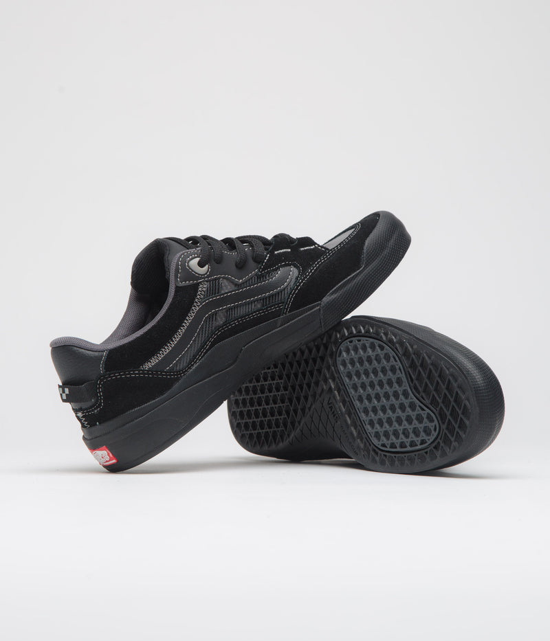 Vans Skate 2 Wayvee Shoes in Black and Black / Grey