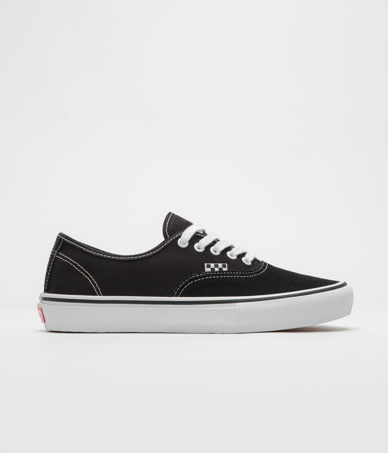Vans Skate Authentic Shoes in Black and White