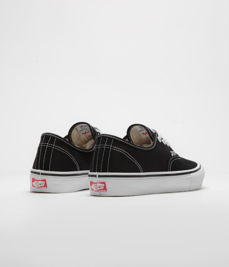 Vans Skate Authentic Shoes in Black and White
