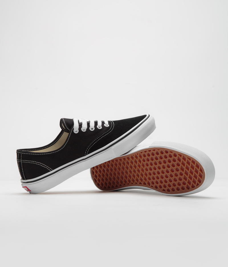 Vans Skate Authentic Shoes in Black and White