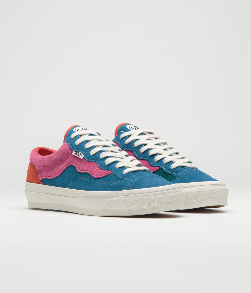 Vans x by Parra Skate Old Skool 36+ Shoes in Parra Midnight and Carmine