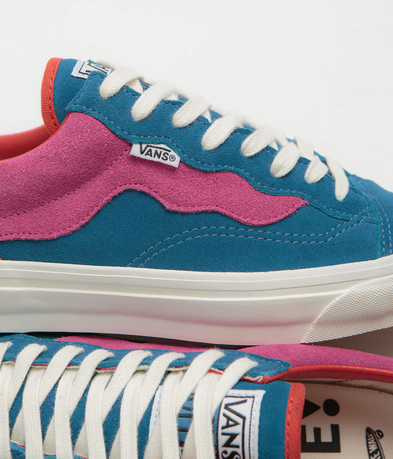 Vans x by Parra Skate Old Skool 36+ Shoes in Parra Midnight and Carmine