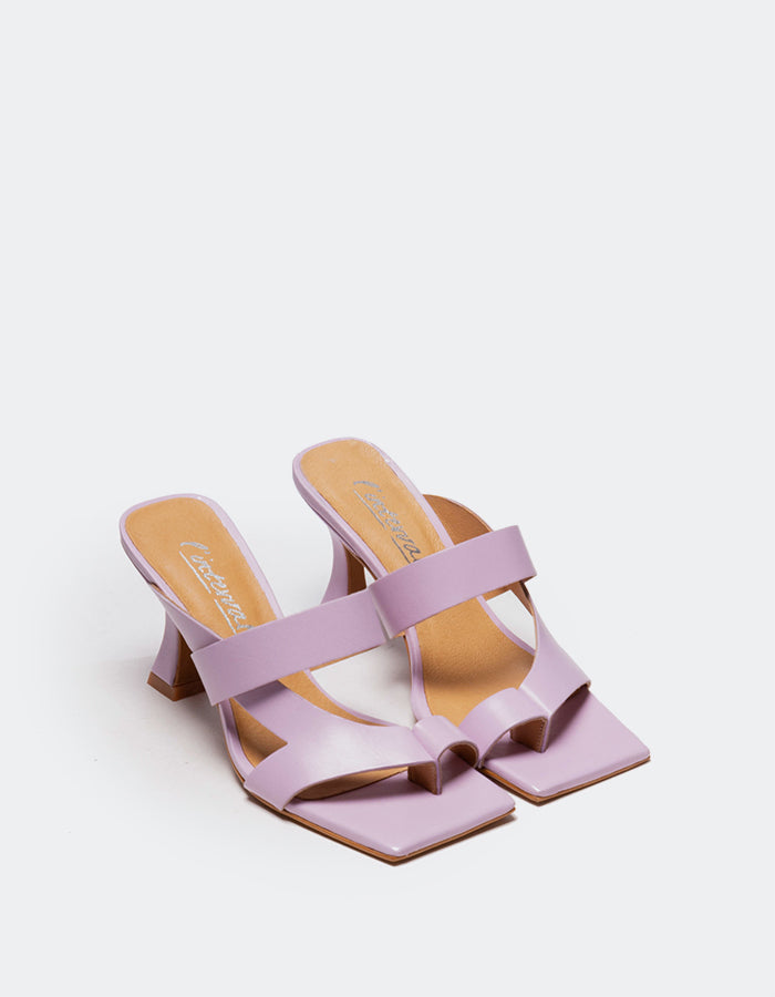 Vica Lilac Leather