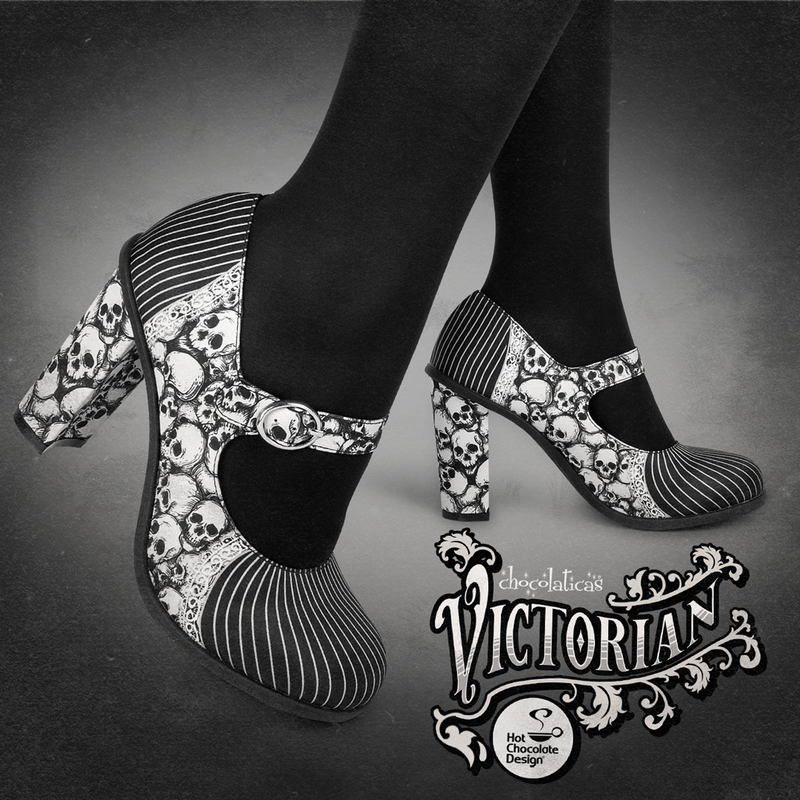 Victorian Women's Mary Jane High Heels
