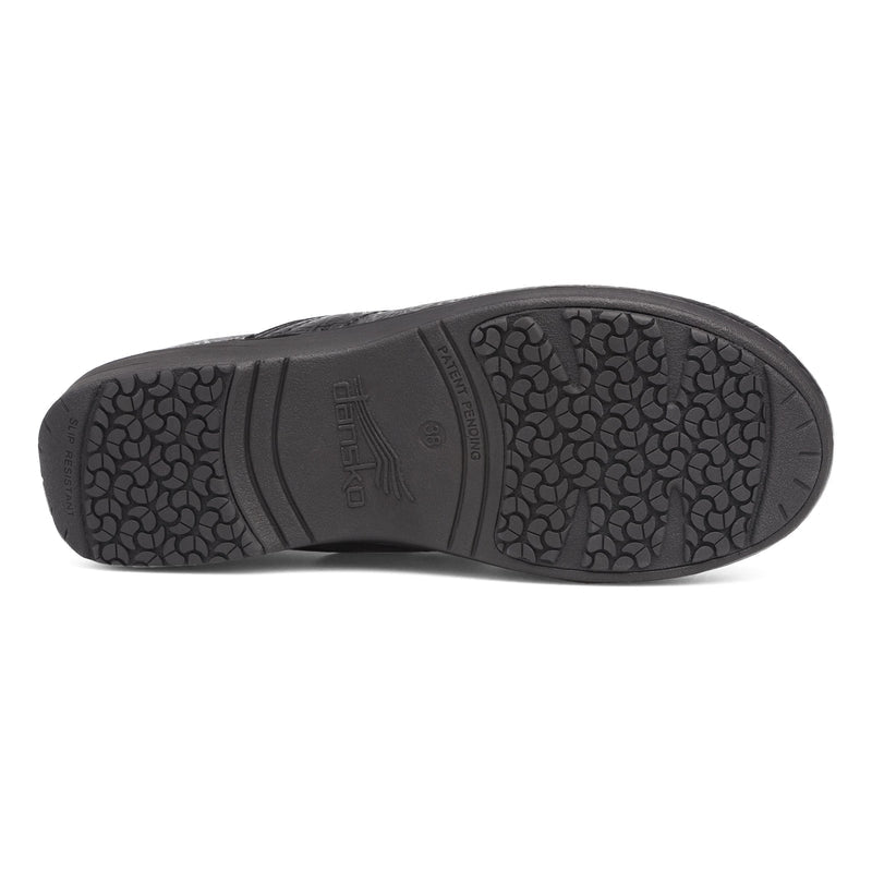 Bottom image of Wide XP 2.0 Clog Black Tooled Floral