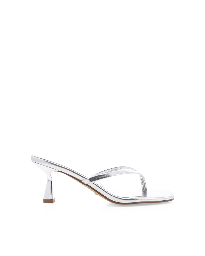 XAMI - SILVER METALLIC-Heels-Billini-Billini