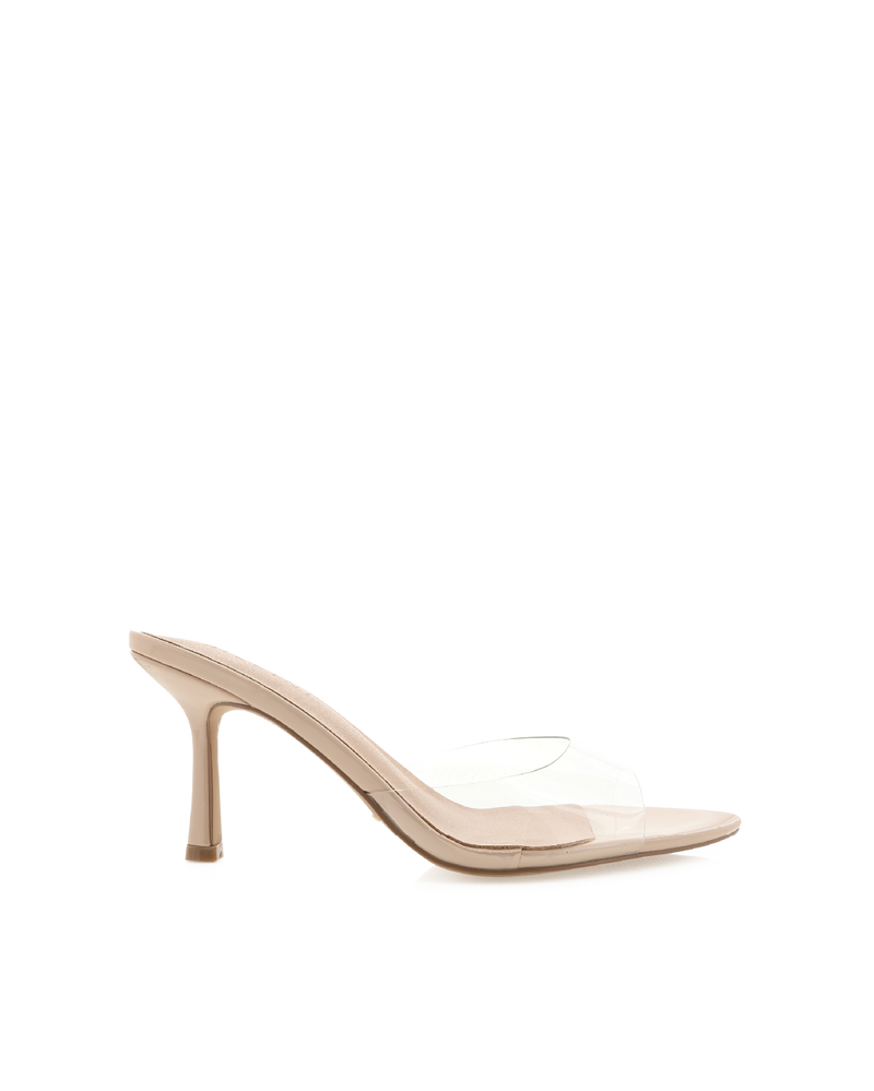 XAYANA - NUDE PATENT-CLEAR-Heels-Billini-Billini
