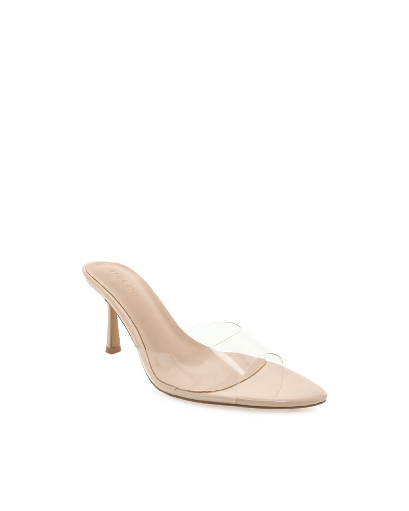 XAYANA - NUDE PATENT-CLEAR-Heels-Billini-Billini