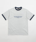 XLarge Store Address Ringer T-Shirt in Grey