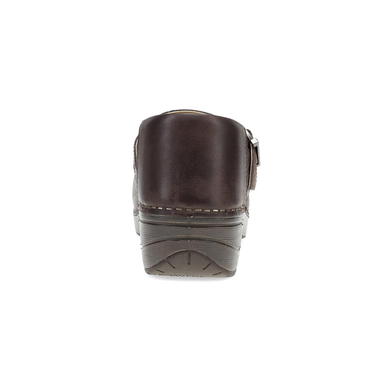Heel image of XP 2.0 Mary Jane Clog Chocolate Leather