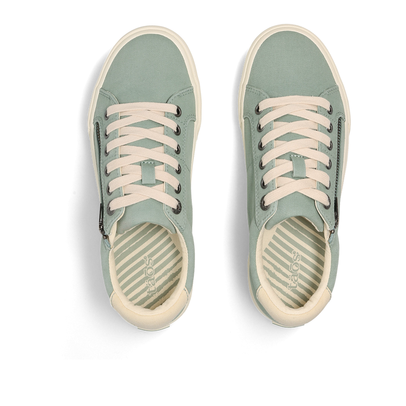Top down image of Z Soul Spearmint/Cream Distressed 6