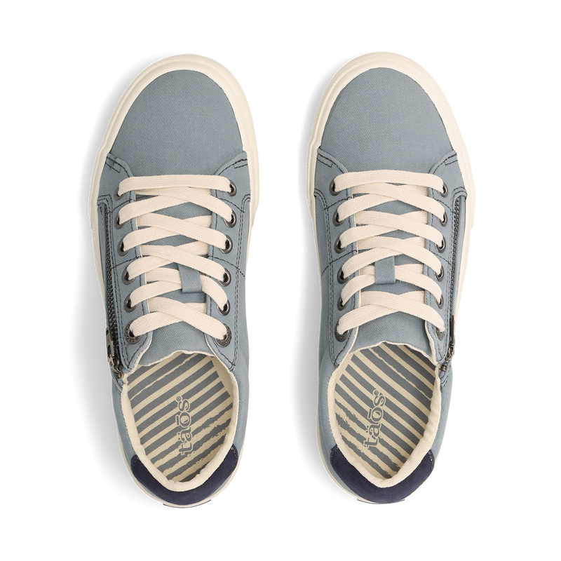 Top down Image of Z Soul Lake Blue / Navy Distressed Size 6